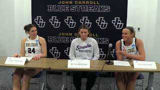 2026 NCAA 2nd Round Presser: JCU
